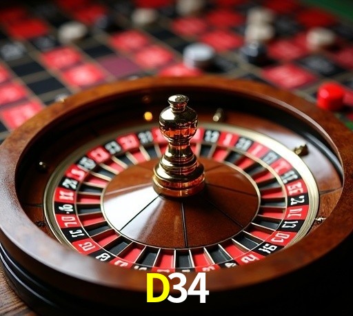 Sinta a adrenalina dos jogos de cassino com D34